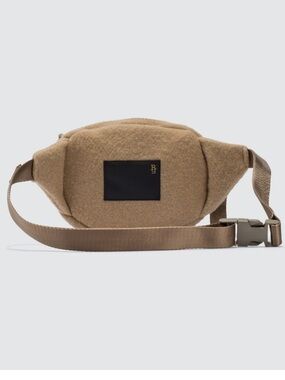 R13 wool camel crossbody/belt bag/fannypack